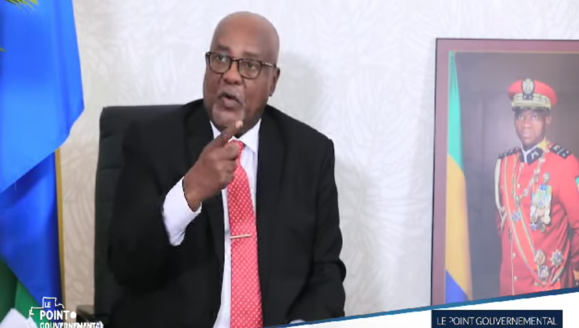 Le Point Gouvernemental avec le Ministre Séraphin Akure-Davain