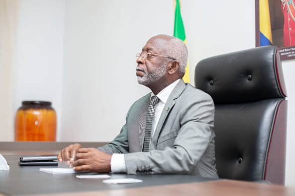 Audience accordée aux responsables de Corsair International.