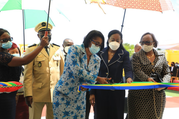 le Premier Ministre à l’inauguration du siège de la Chambre provinciale des comptes de Port-Gentil