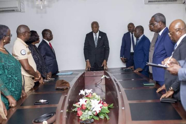 Cérémonie de présentation des vœux au ministère de la justice : l’administration centrale réaffirme son soutien aux réformes engagées par monsieur le ministre