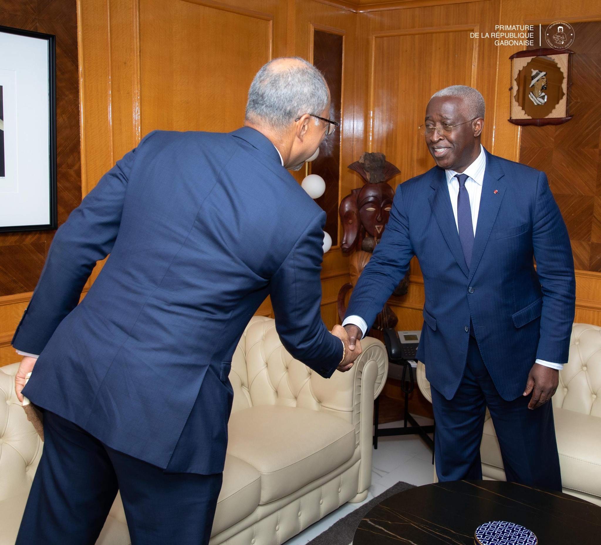 Le Premier Ministre Gabonais Reçoit le Nouveau Représentant Adjoint du PNUD