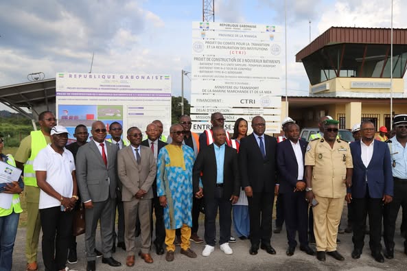 Lancement des travaux du nouvel Aéroport de Tchibanga