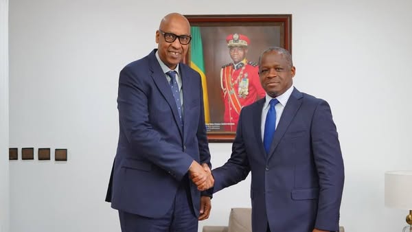 Réception de la Mission d’Observation Électorale de l’OIF par le Ministre de l’Intérieur et de la Sécurité