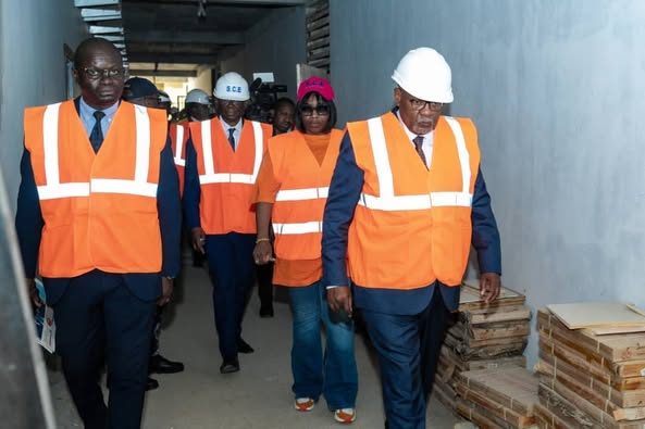 Le Ministre de la Justice en visite de terrain à l’ENM et au Tribunal de Libreville