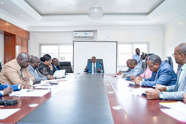 Réunion au Ministère de la Santé