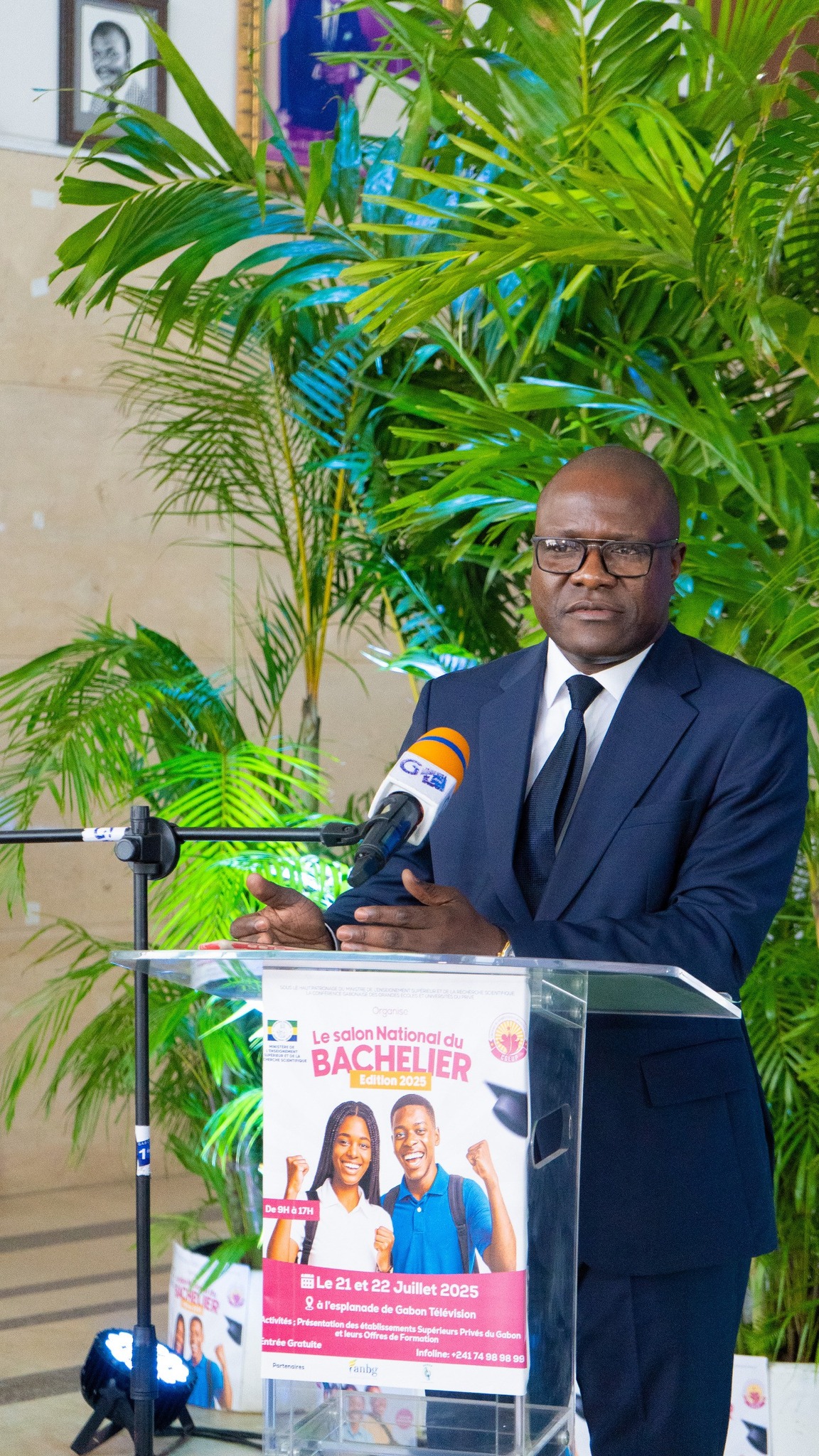 Ouverture du Salon du Bachelier à l’esplanade de Gabon Télévisions