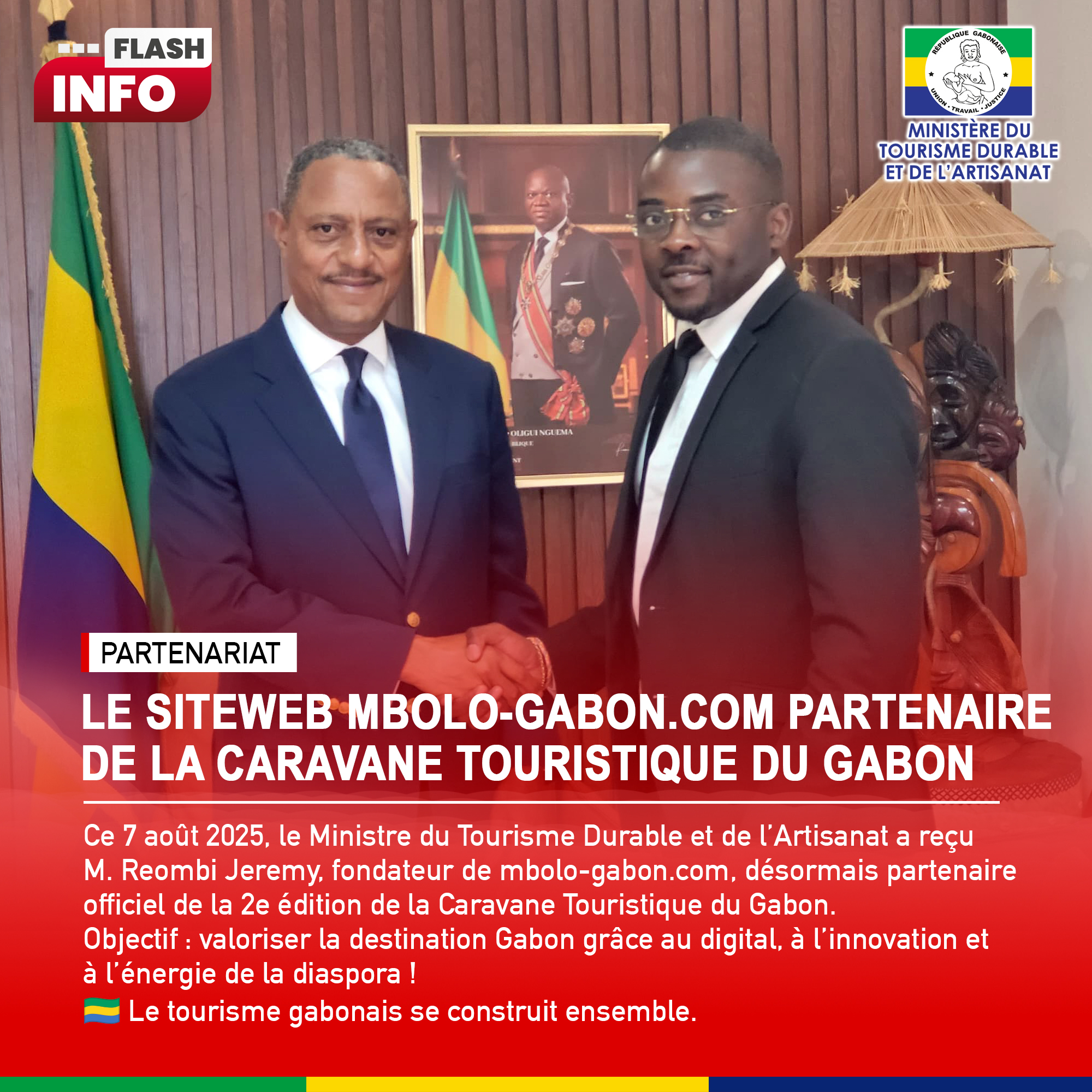 #caravanetouristiquegabon2025 | Partenariat.