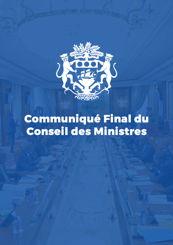 Communiqué final du Conseil des Ministres du 23 octobre 2025