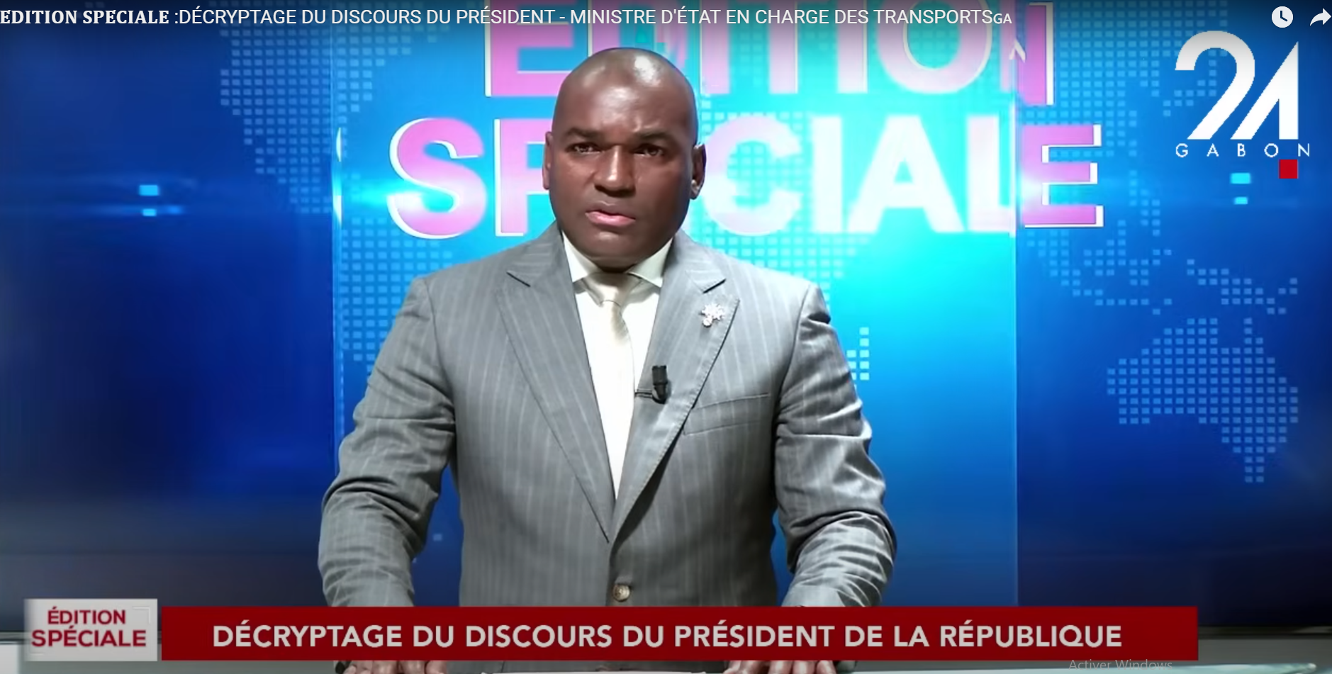 𝐄́𝐃𝐈𝐓𝐈𝐎𝐍 𝐒𝐏𝐄́𝐂𝐈𝐀𝐋𝐄 :DÉCRYPTAGE DU DISCOURS DU PRÉSIDENT – MINISTRE D’ÉTAT EN CHARGE DES TRANSPORT