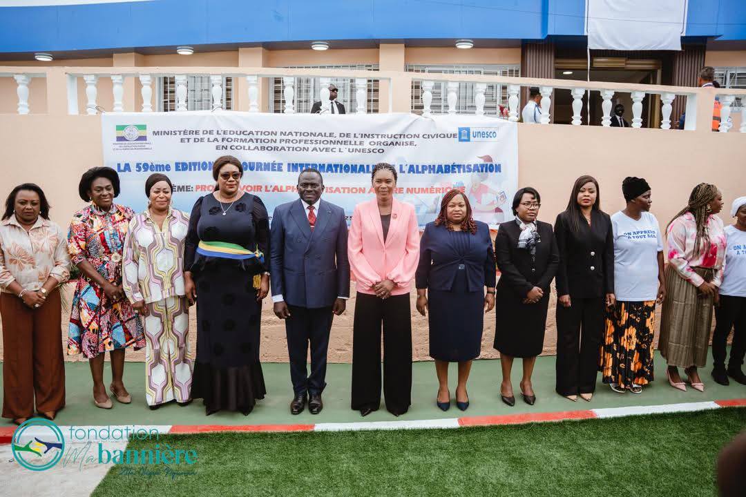 Réception des travaux de réhabilitation du Centre d’Alphabétisation d’Akebe-Ville