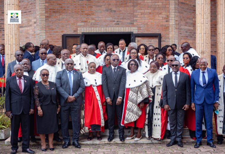 𝐋𝐞 𝐌𝐢𝐧𝐢𝐬𝐭𝐫𝐞 𝐅𝐫𝐚𝐧ç𝐨𝐢𝐬 𝐍𝐝𝐨𝐧𝐠 𝐎𝐛𝐢𝐚𝐧𝐠 𝐫𝐞𝐡𝐚𝐮𝐬𝐬𝐞 𝐝𝐞 𝐬𝐚 𝐩𝐫é𝐬𝐞𝐧𝐜𝐞 𝐥𝐚 𝐜é𝐫é𝐦𝐨𝐧𝐢𝐞 𝐝’𝐢𝐧𝐬𝐭𝐚𝐥𝐥𝐚𝐭𝐢𝐨𝐧 𝐝𝐞 H𝐚𝐮𝐭𝐬 𝑴𝐚𝐠𝐢𝐬𝐭𝐫𝐚𝐭𝐬 𝐞𝐭 𝐝𝐞𝐬 𝑮𝐫𝐞𝐟𝐟𝐢𝐞𝐫𝐬