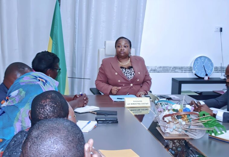 Insertion Professionnelle : La Ministre d’État Camélia NTOUTOUME LECLERCQ rassure la “Promotion 2025”