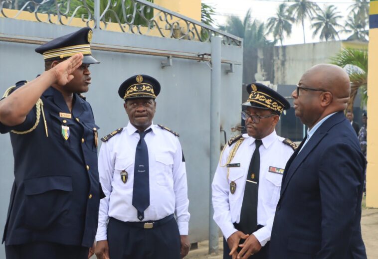 Poursuite de la tournée d’inspection des unités opérationnelles des Forces de Police Nationale
