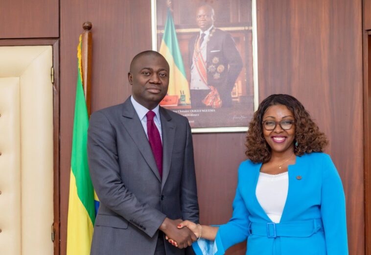 CAMPC : Laurence Ndong échange avec le Directeur Général du CAMPC