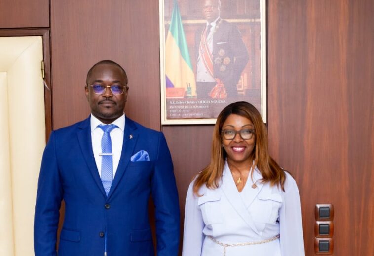 Laurence Ndong échange avec le Député de la Diaspora Zone Afrique