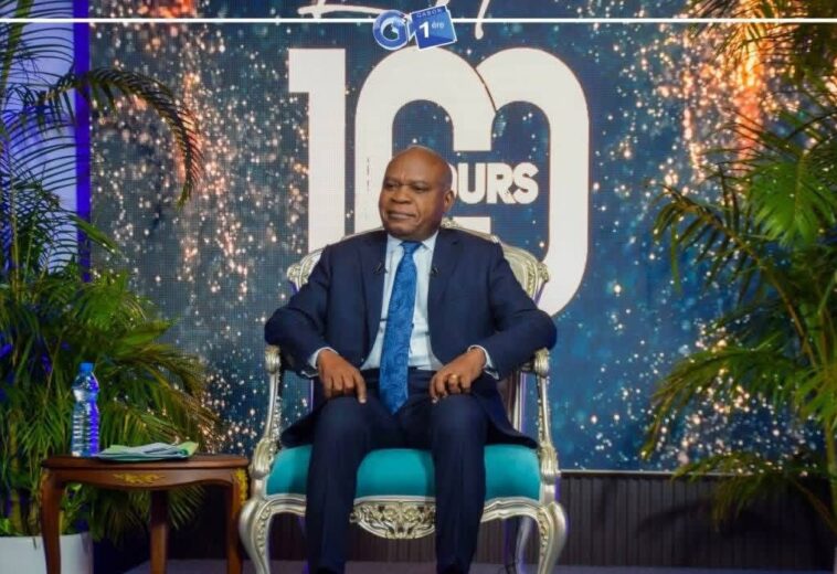 NUIT DES 100 JOURS : PHILIPPE TONANGOYE PRÉSENTE LES PREMIÈRES RÉFORMES DU SECTEUR DE L’EAU ET DE L’ÉNERGIE