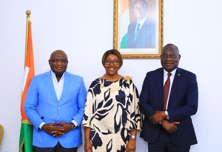 Laurence Ndong à l’ENA de Côte d’Ivoire : cap sur la coopération administrative sud-sud