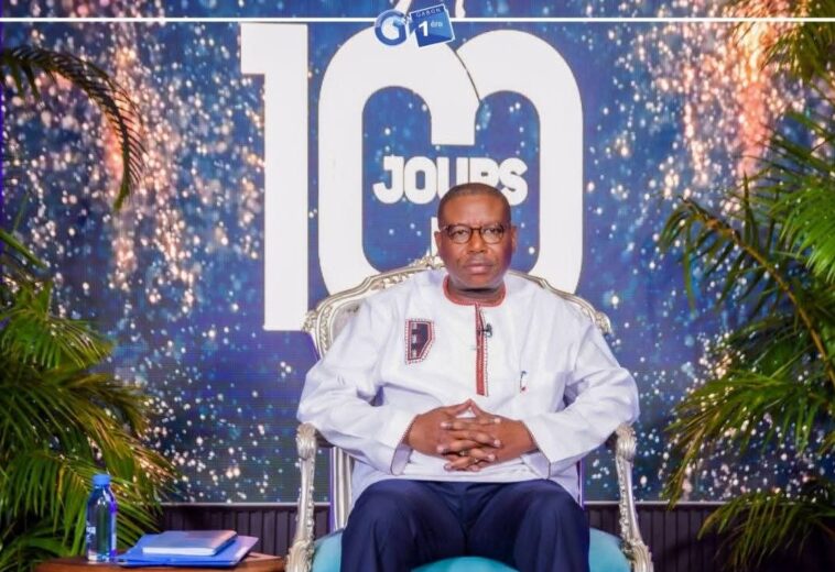 LES 100 JOURS DU GOUVERNEMENT AVEC EDGARD MOUKOUMBI, MINISTRE DES TRAVAUX PUBLICS ET DE LA CONSTRUCTION