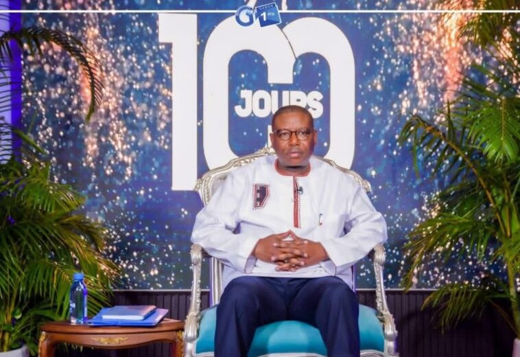 NUIT DES 100 JOURS : ENTRE ROUTES, ENTRETIEN ET ASSAINISSEMENT, EDGARD MOUKOUMBI PRÉSENTE LES GRANDES AVANCÉES DU SECTEUR DES TRAVAUX PUBLICS