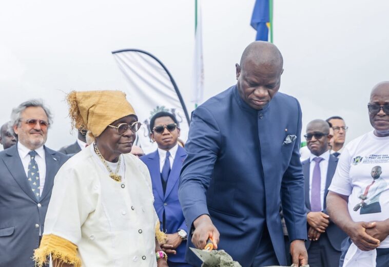 GABON : BRICE CLOTAIRE OLIGUI NGUEMA LANCE LE CHANTIER STRATÉGIQUE DU PORT MINÉRALIER DE KOBE-KOBE
