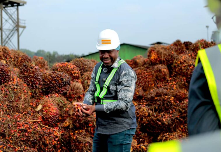 NGOUNIÉ : PACÔME KOSSY À LA DÉCOUVERTE DU MODÈLE AGRO-INDUSTRIEL D’OLAM PALM GABON