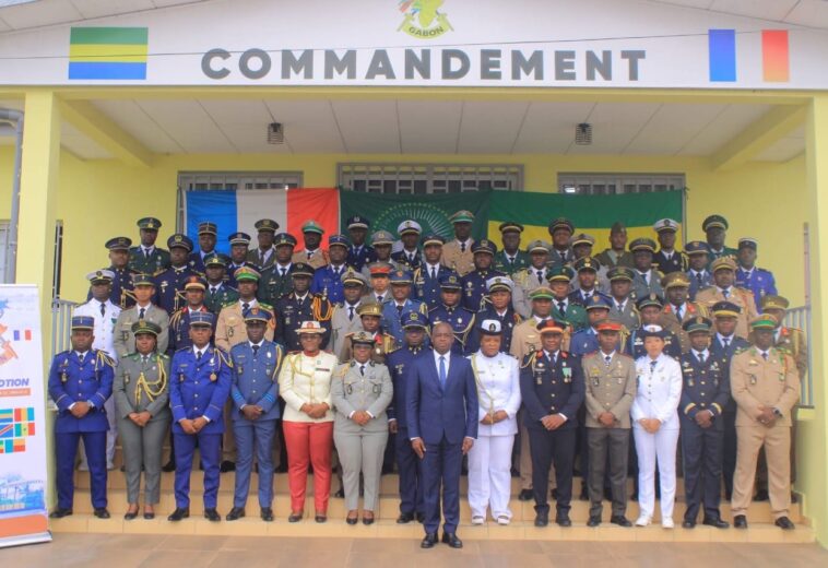 HERMANN IMMONGAULT, PARRAIN DE LA 34ᵉ PROMOTION DE L’ÉCOLE D’ÉTAT-MAJOR DE LIBREVILLE