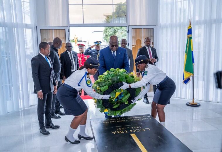 66E ANNIVERSAIRE DE L’INDÉPENDANCE : FÉLIX TSHISEKEDI REND HOMMAGE À LA MÉMOIRE DE LÉON MBA