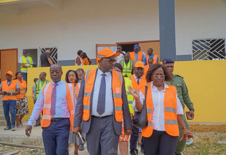 MODERNISATION DES UNIVERSITÉS : CHARLES EDGAR MOMBO AU SUIVI DES INFRASTRUCTURES EN CHANTIER‎