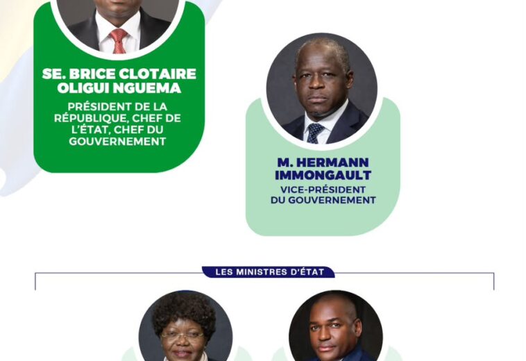 TROMBINOSCOPE OFFICIEL DU 3ÈME GOUVERNEMENT DE LA VÈME RÉPUBLIQUE